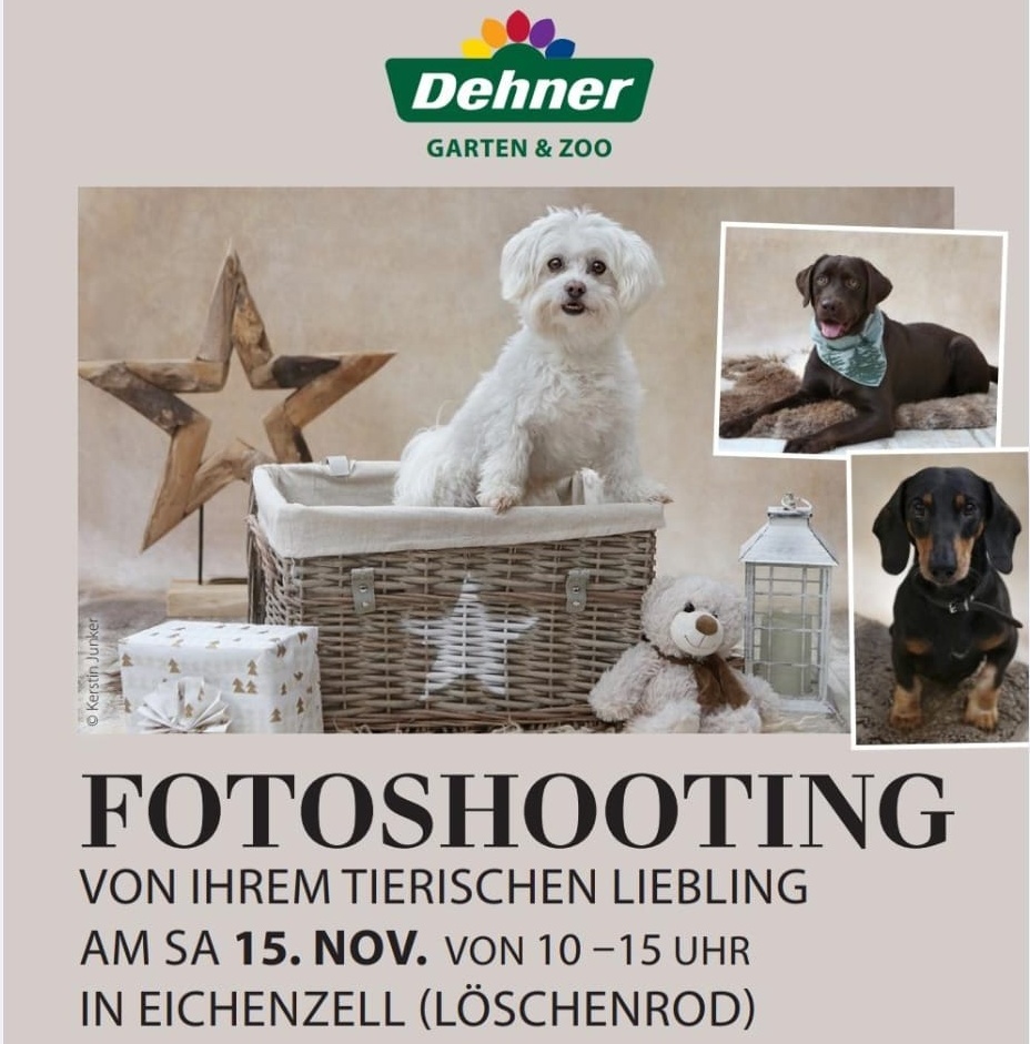 Wir freuen uns auf Euch und Eure tierischen Freunde!